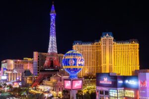 paris las vegas hotel with spa