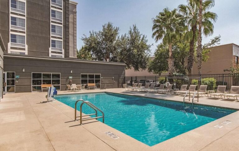 hotel pool in texas