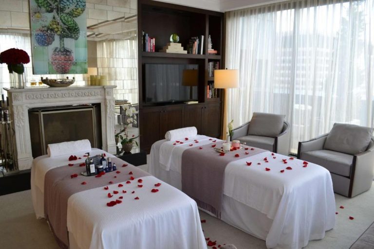 hotels for couples with spa in nyc