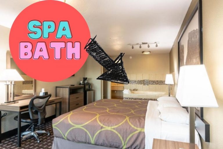 suite with spa bath in Dallas, Texas