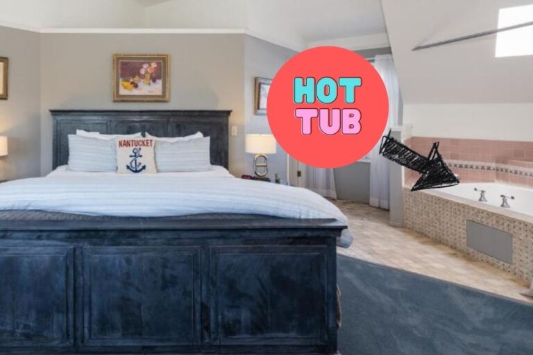 Nantucket Whale Inn room with hot tub in san francisco california