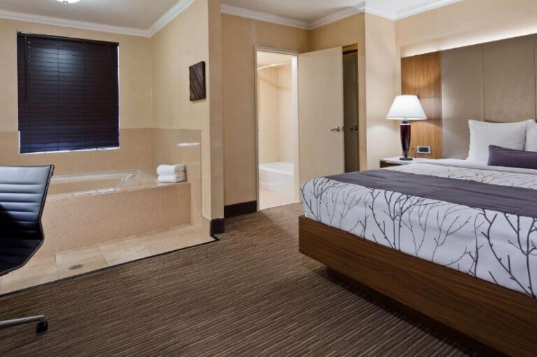 hotel rooms with spa bath Los Angeles