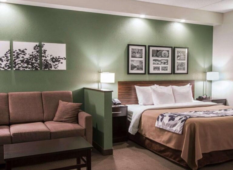 sleep inn and suites buffalo room