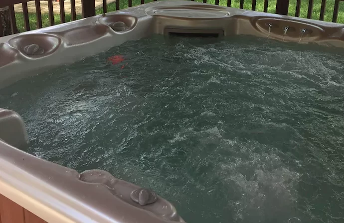 accommodation near French Lick with hot tub 3