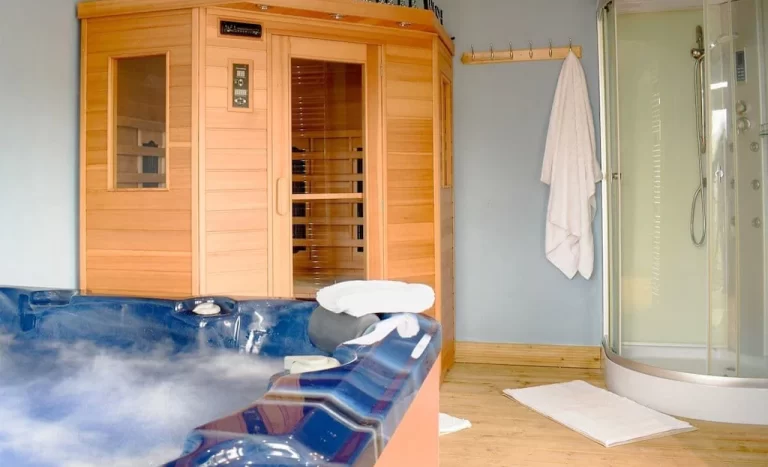 romantic rental near Manchester with hot tub 2