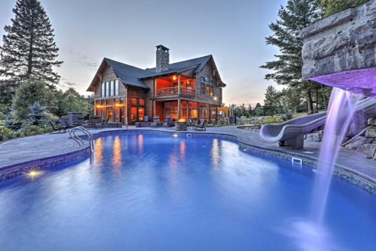 Luxury Lake Placid Home with Pool and Mountain Views!