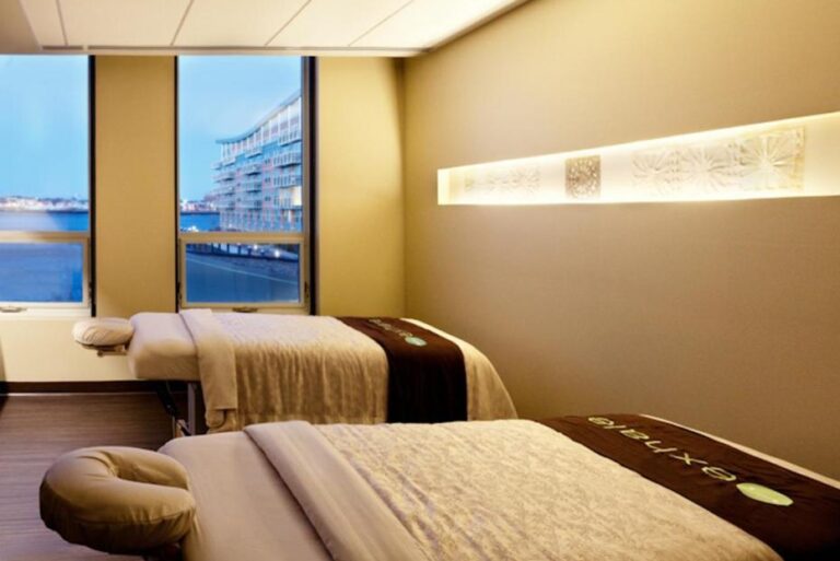 hotels in boston with spa and wellness center