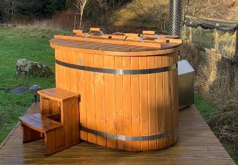 best lodges in Scotland with hot tub
