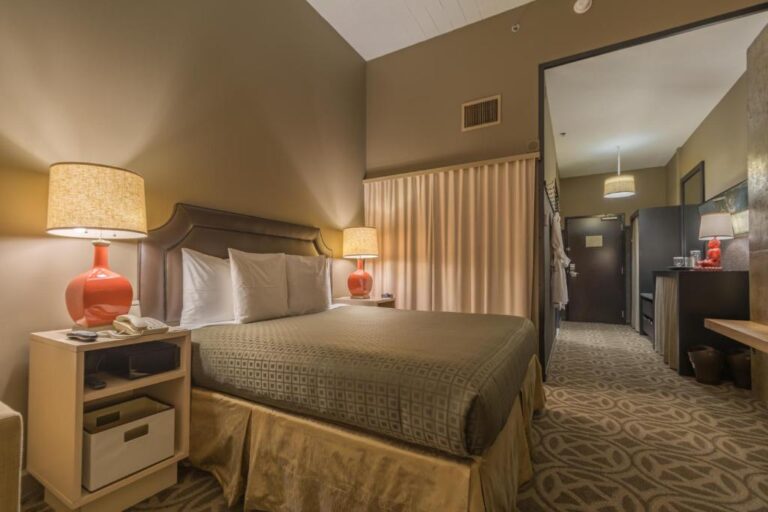 luxury hotel for couples in Raleigh with hot tub in room 4