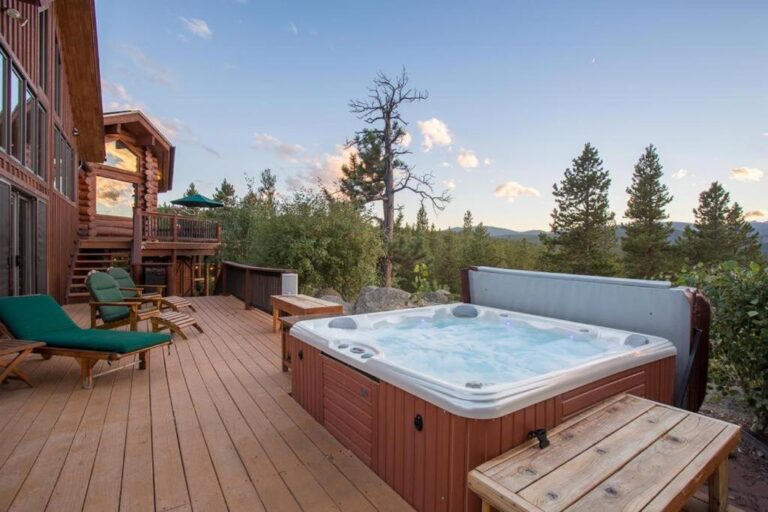 romantic cabins with ho tub Colorado 2