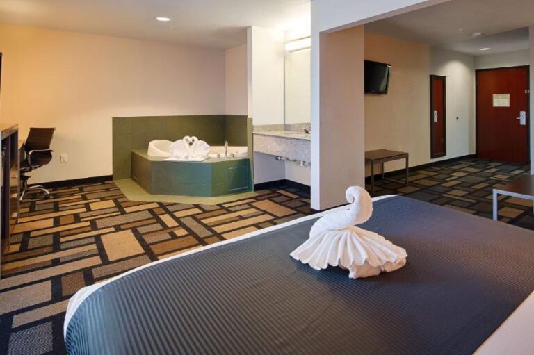 affordable hotels with hot tub in room Houston 3