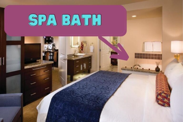 hotel with spa bath in room in las vegas