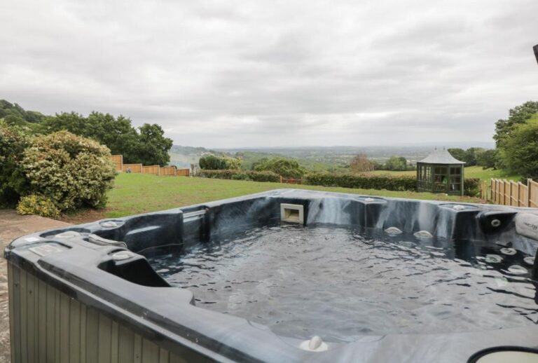 luxury lodges in Forest Dean with hot tub 4