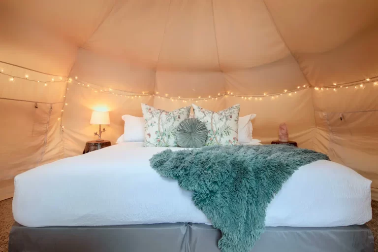 Cool airbnb yurt 2