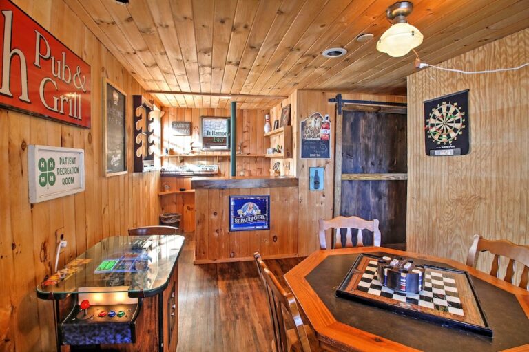 Rustic Madison 'Treehouse' Cabin with Game Room!1