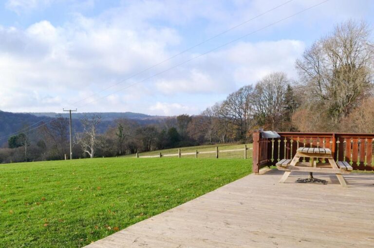 charming log cabins and lodges with hot tub in Forest of Dean 4