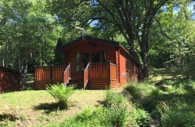 lovely cabin with hot tub in Snowdonia