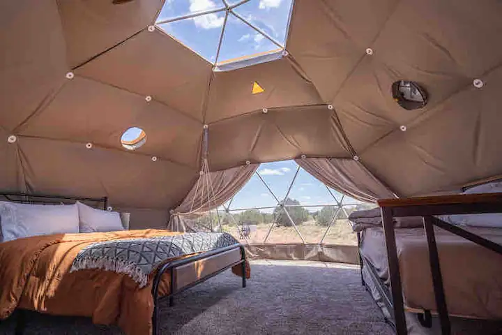 Bubble Domes in Arizona. Grand Canyon Stargazing Dome 1