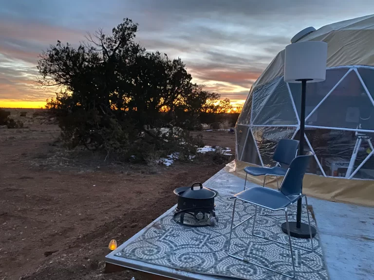 Bubble Domes in Arizona. Luxurious Glamping Dome 2