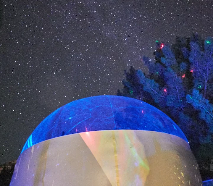 Bubble Domes in Arizona. Sedona Stargazing Capsule 1
