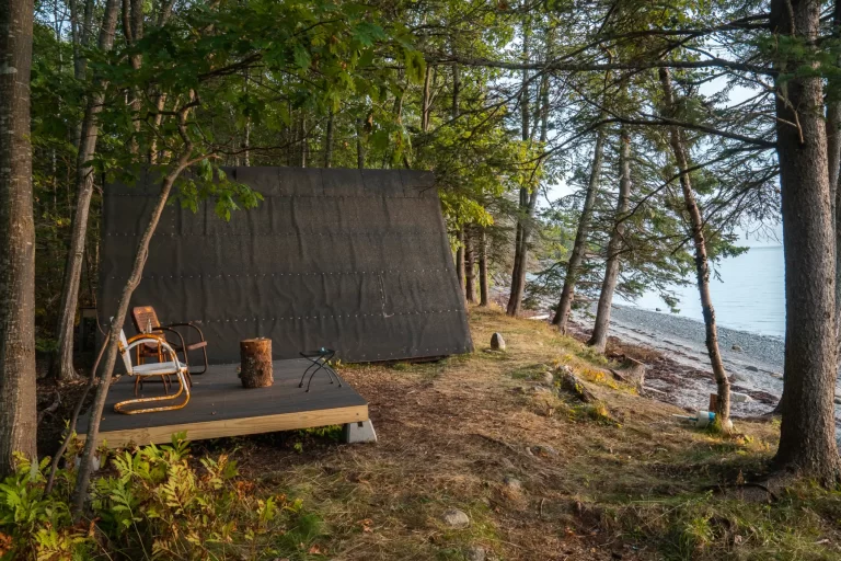 Cool Hotel in Maine- Offgrid A Frame Cabin 1