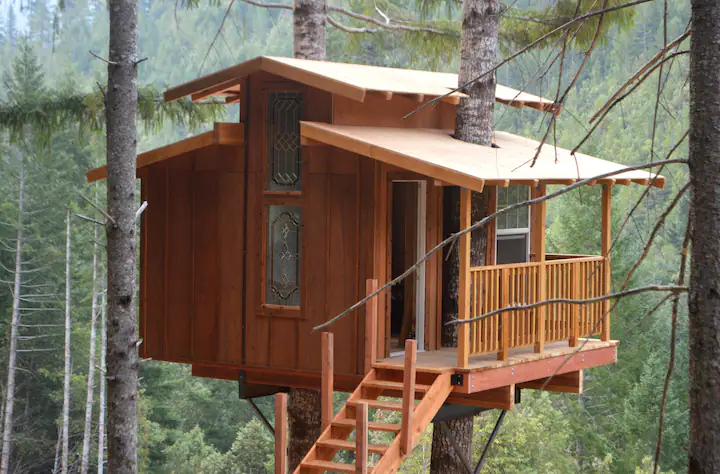 Rustic Remote Treehouse1