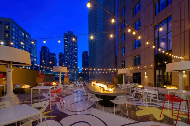 The Gwen Hotel Chicago rooftop