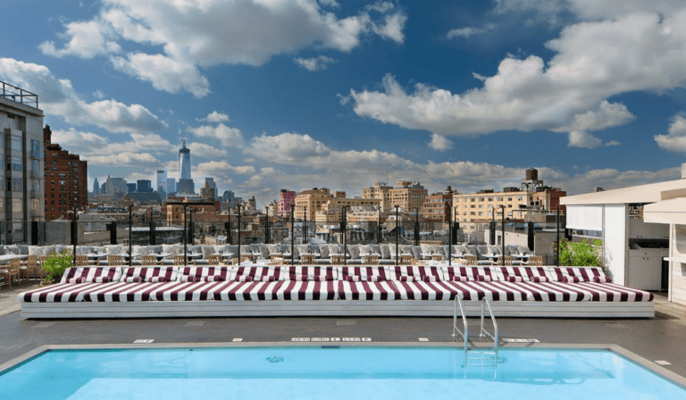 SoHo House manhattan new york rooftop pool
