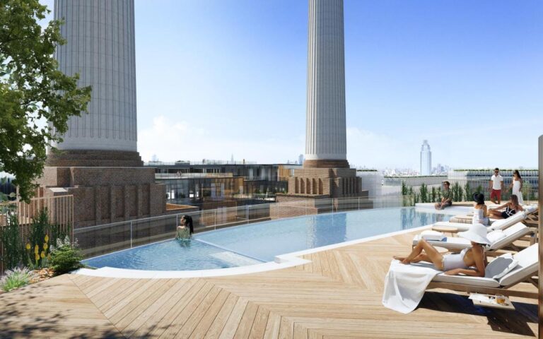 art'otel london rooftop pool