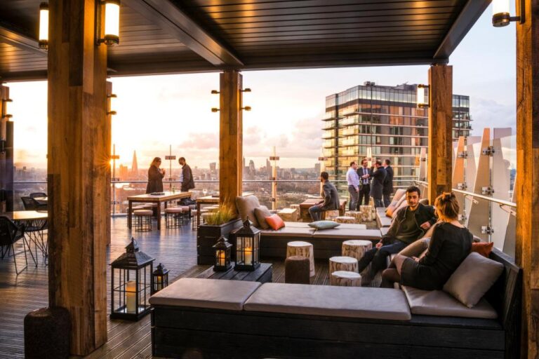 Novotel London rooftop bar