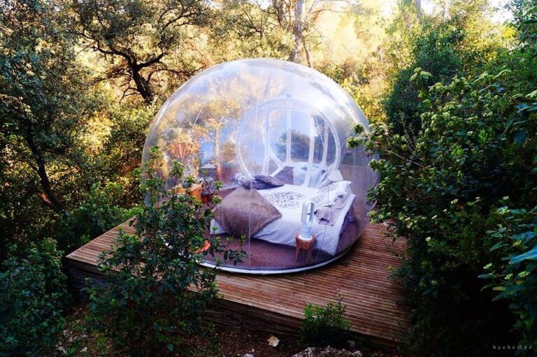 Bubble Hotels in World. Attrap Reves