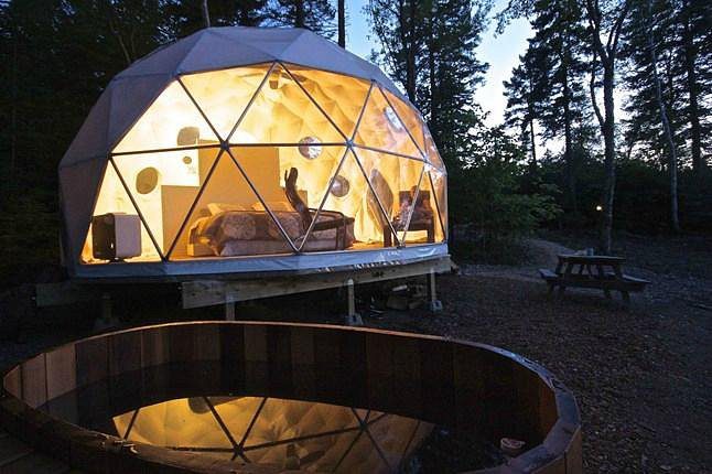 Bubble Hotels in World. Dream Domes at Ridgeback Lodge