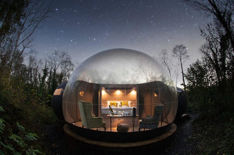 Bubble Hotels in World. Finn Lough