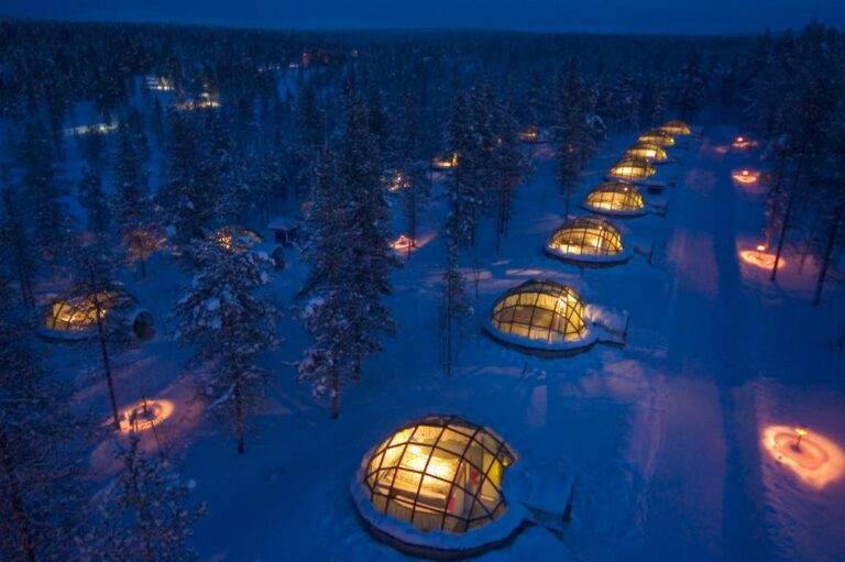 Bubble Hotels in World. Kakslauttannen