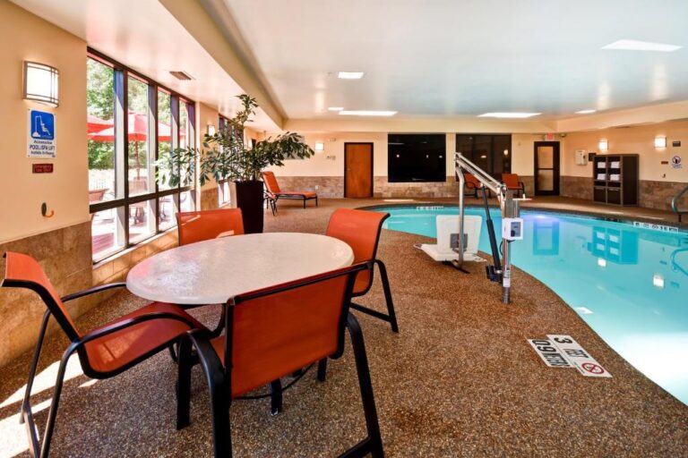 Hampton Inn Chicopee near Springfield indoor pool