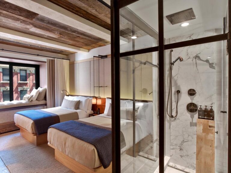 Hotels with Walk In Shower for Two 1 Hotel Central Park1