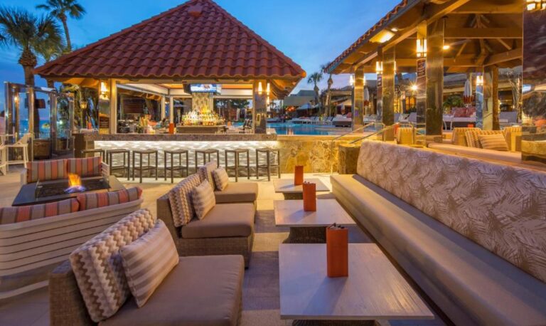 The San Luis Resort Spa & Conference Center honeymoon suites in galveston