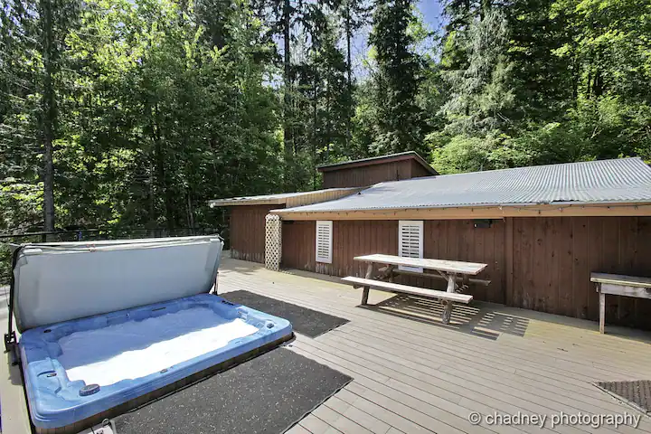 cabins with hot tub in oregon Mt.Hood Cabin1
