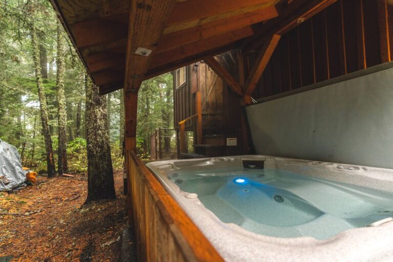 cabins with hot tub in oregon Wonderful Cabin3
