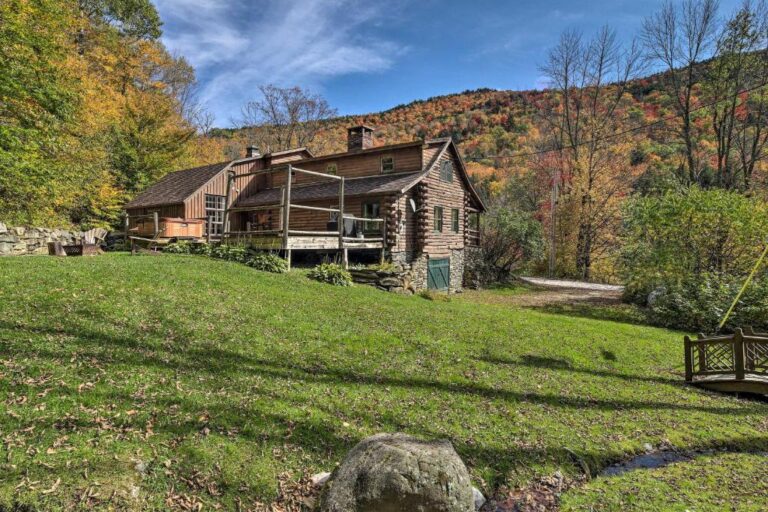 cabins with hot tub in vermont Picture-Perfect Vermont Mtn