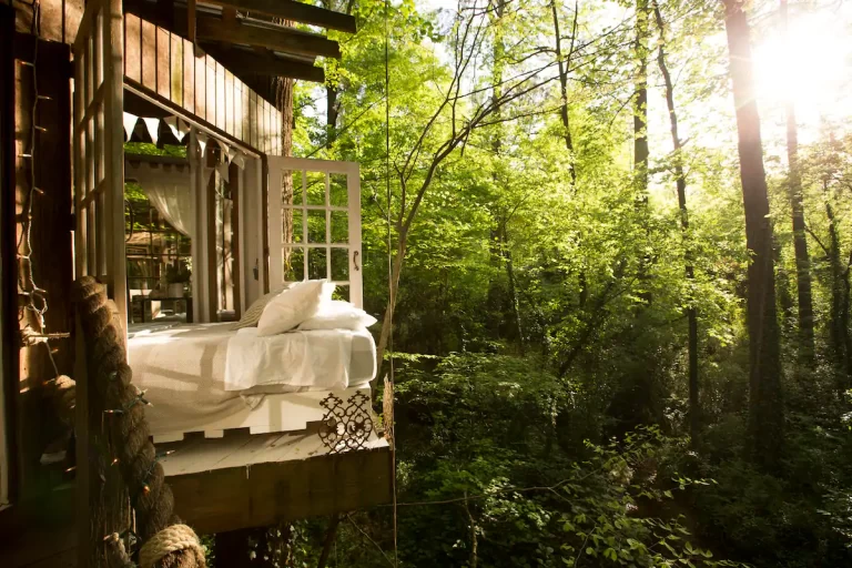 honeymoon suites at Secluded Intown Treehouse in atlanta