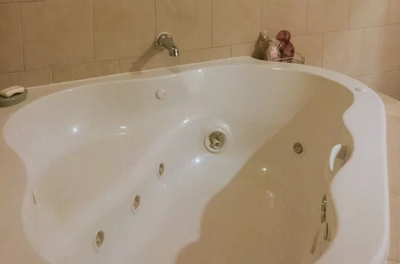 Custom Built Home - Bathroom with Hot Tub