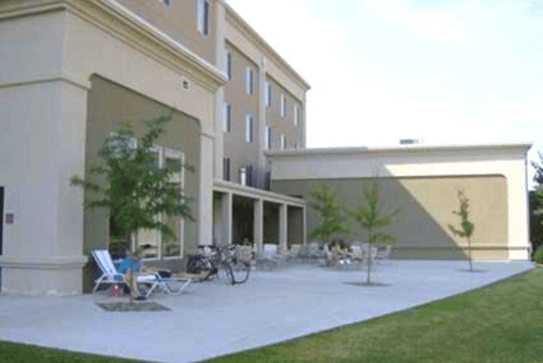 Hampton Inn - Back View