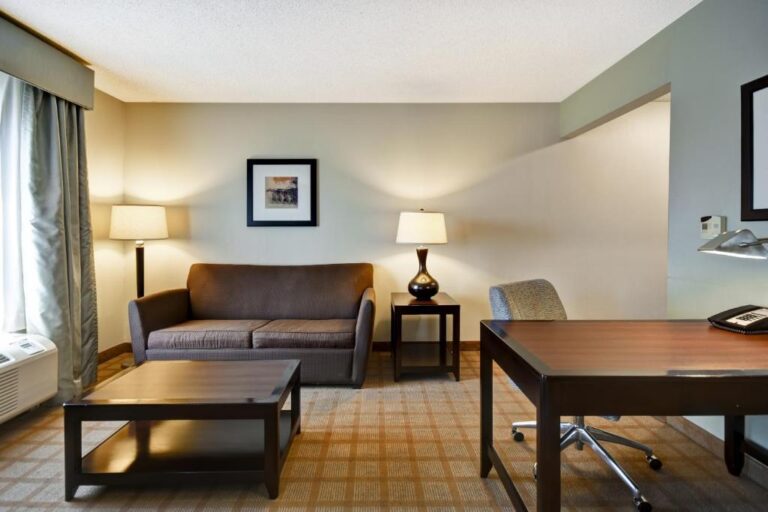 Hampton Inn & Suites in Canton - king suite with spa bath 2