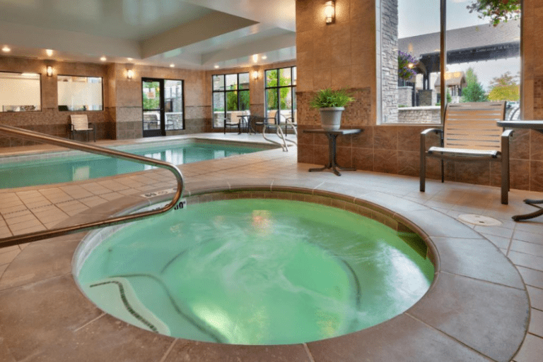 Hilton Garden Inn Bozeman - Pool Area with Hot Tub