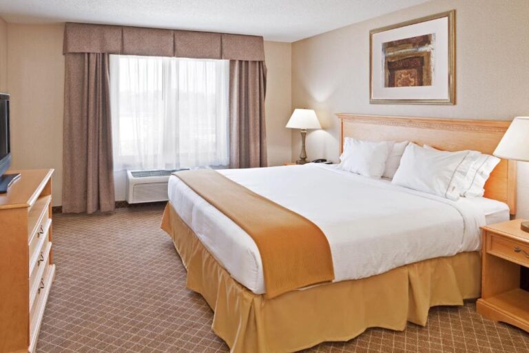 Holiday Inn Express Hotel & Suites Chesterfield near Macomb - king room