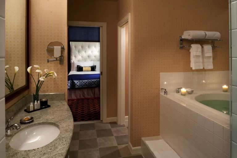 Kimpton Hotel Monaco Salt Lake City jetted tub in suite