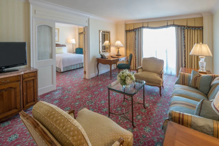 The Grand America Hotel Salt Lake City suite living area