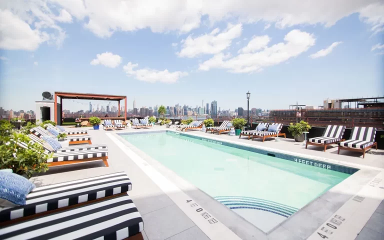 The Williamsburg Hotel New York rooftop pool
