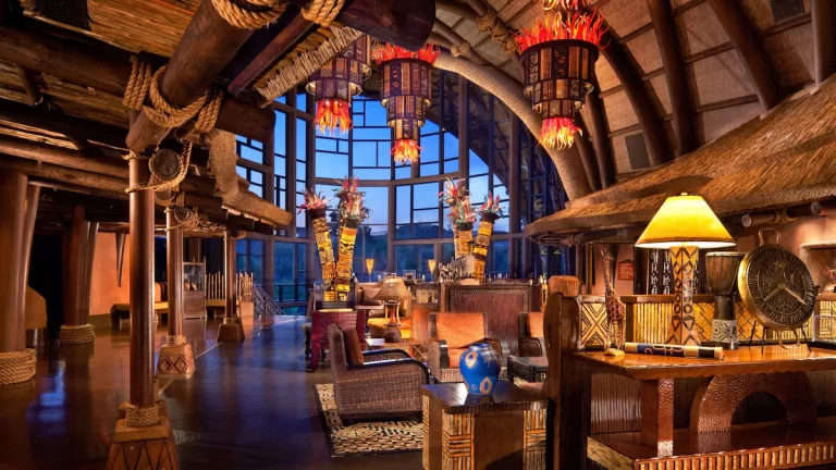 Themed Hotels in Disney World. Animal Kingdom Lodge 4
